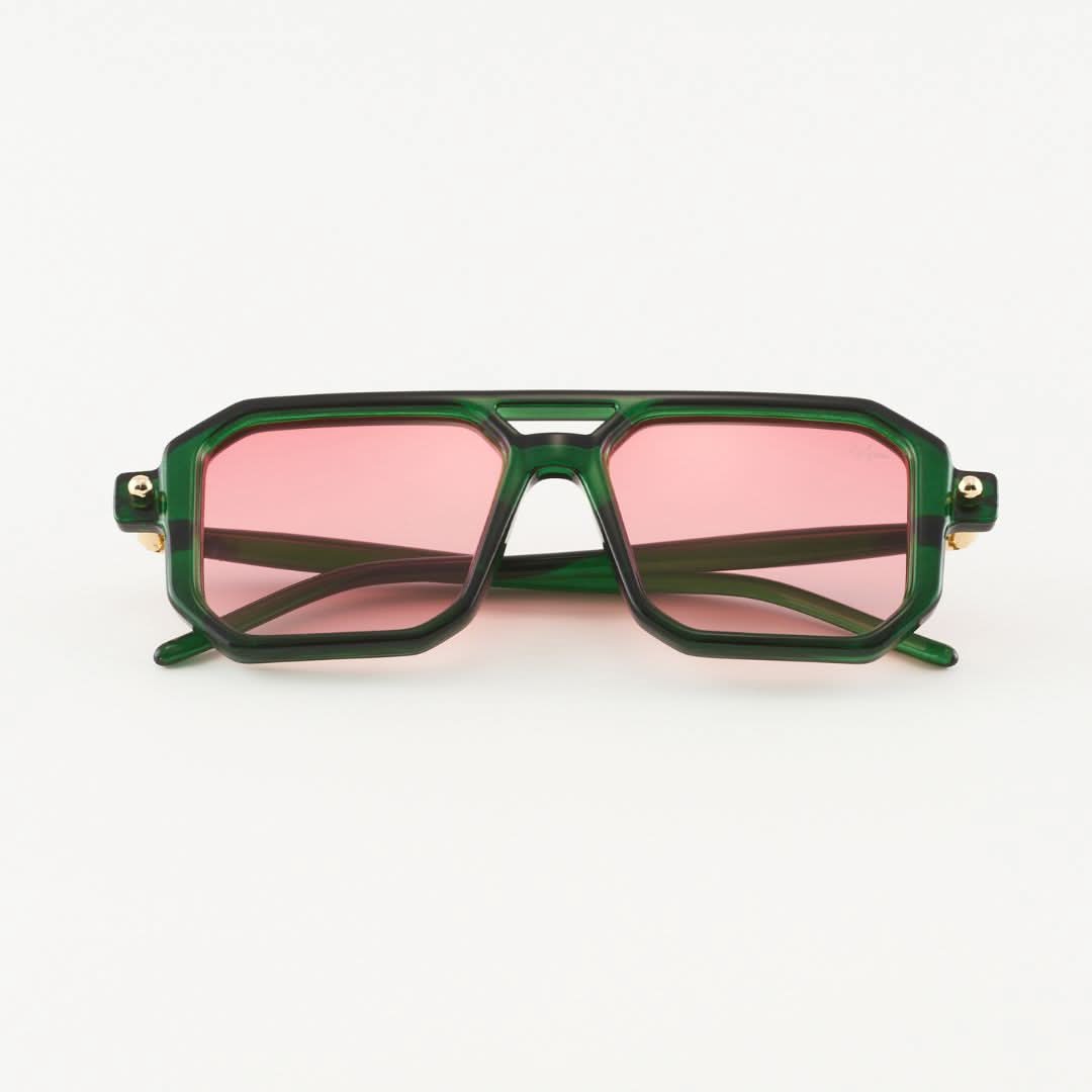 Elion Green Pink Ochelari de soare