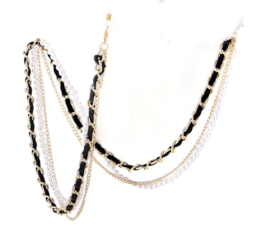 Верижка за очила с перли Kylyan