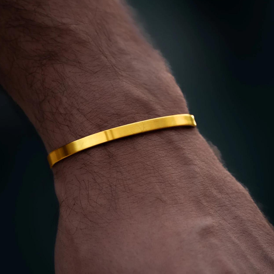 Brățară aurie Kylyan Cuff