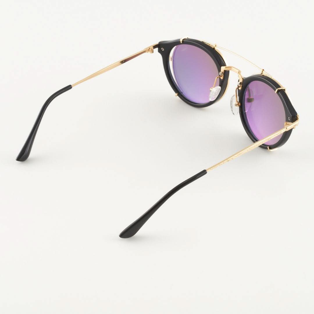 Golden Mobile Mirror Sunglasses